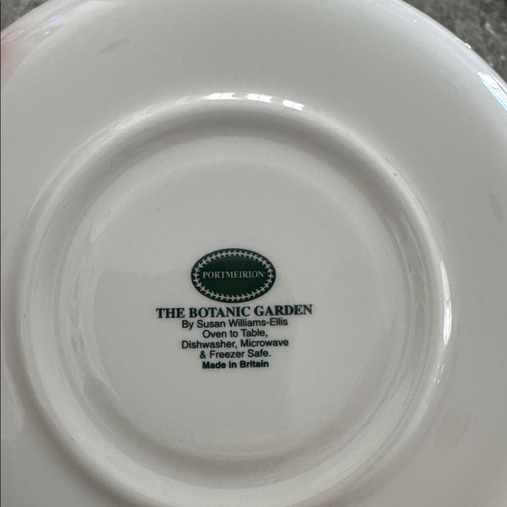 Never used Portmeirion Botanic Gardens Gravy Boat and under plate - Picture 4 of 5